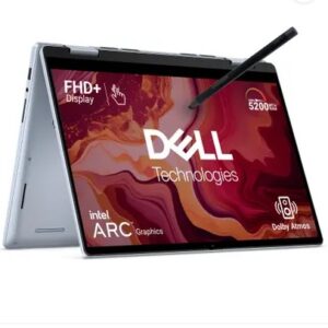 DELL New Laptop  Inspiron 7440 Intel Core 3 100U - (8 GB/512 GB SSD/Windows 11 Home) Inspiron 7440 2-in-1 2 in 1 Laptop  (14 Inch, Ice Blue, 1.71 Kg, With MS Office)