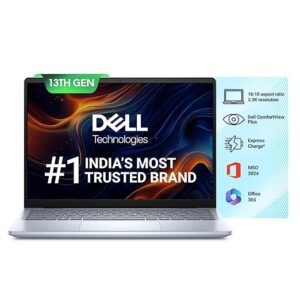 Dell Inspiron 5440 New Laptop , Intel Core i3 13th Gen - 1305U, 8 GB RAM, 512 GB  SSD, FHD+ WVA 14"/35.56 cm, Windows 11, MS Office 2024, Ice Blue, 1.54 kg, Backlit Keyboard.